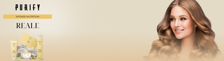 REALE - mitrinoša un intensīvi barojoša līnija ar biču mātes pieni, aloe vera, provitamīnu B5 un citiem komponentiem.