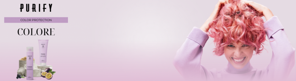 COLORE - krāsu uzsvēršanas līnija ar pasifloras, rīsu klijas un acai ogu ekstraktiem un eļļām