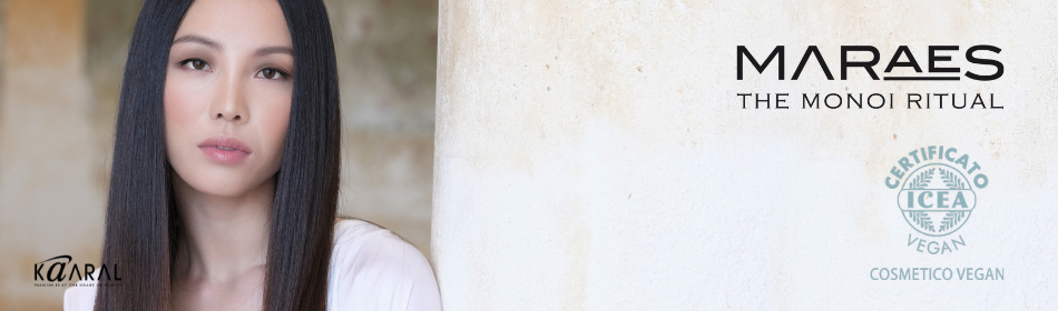 MARAES vegāniskas formulas, organiskas un ilgtspējīgas līnijas progresīvai matu kopšanai, krāsošanai un balināšanai.