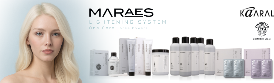 Линия MARAES VEGAN для бережного и высокотехнологичного окрашивания и осветления волос